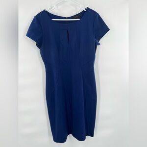 BCBGMazAzria blue sheath dress size M